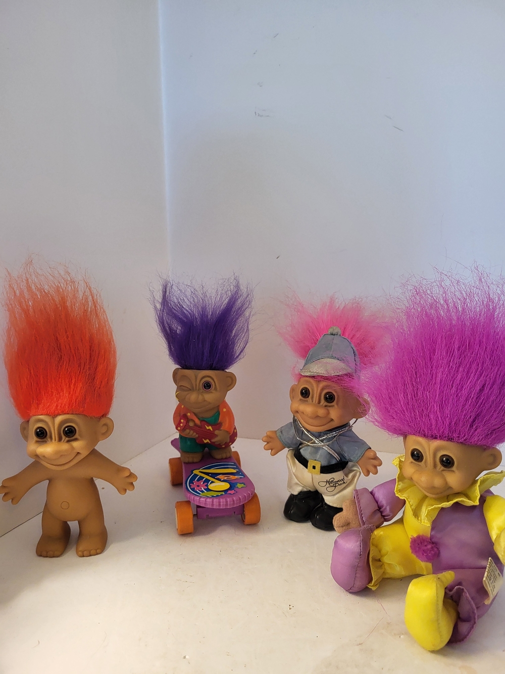 1990s Vintage Russ Berrie 5" Troll Dolls     S/4